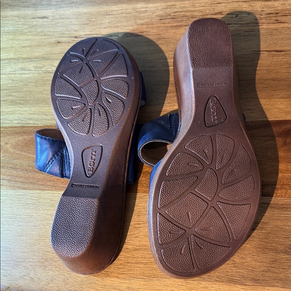 Born Navy Blue Slide Sandals - Picture 10 of 10